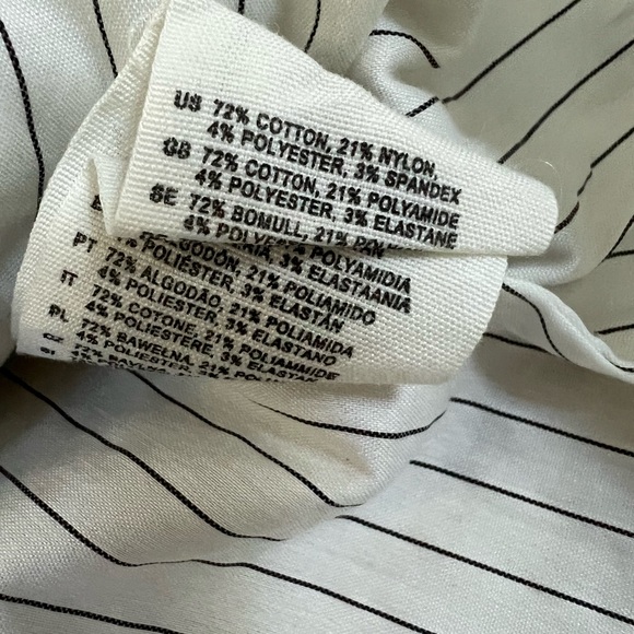 *SOLD* H&M Striped Wrap Shirt - Picture 3 of 4